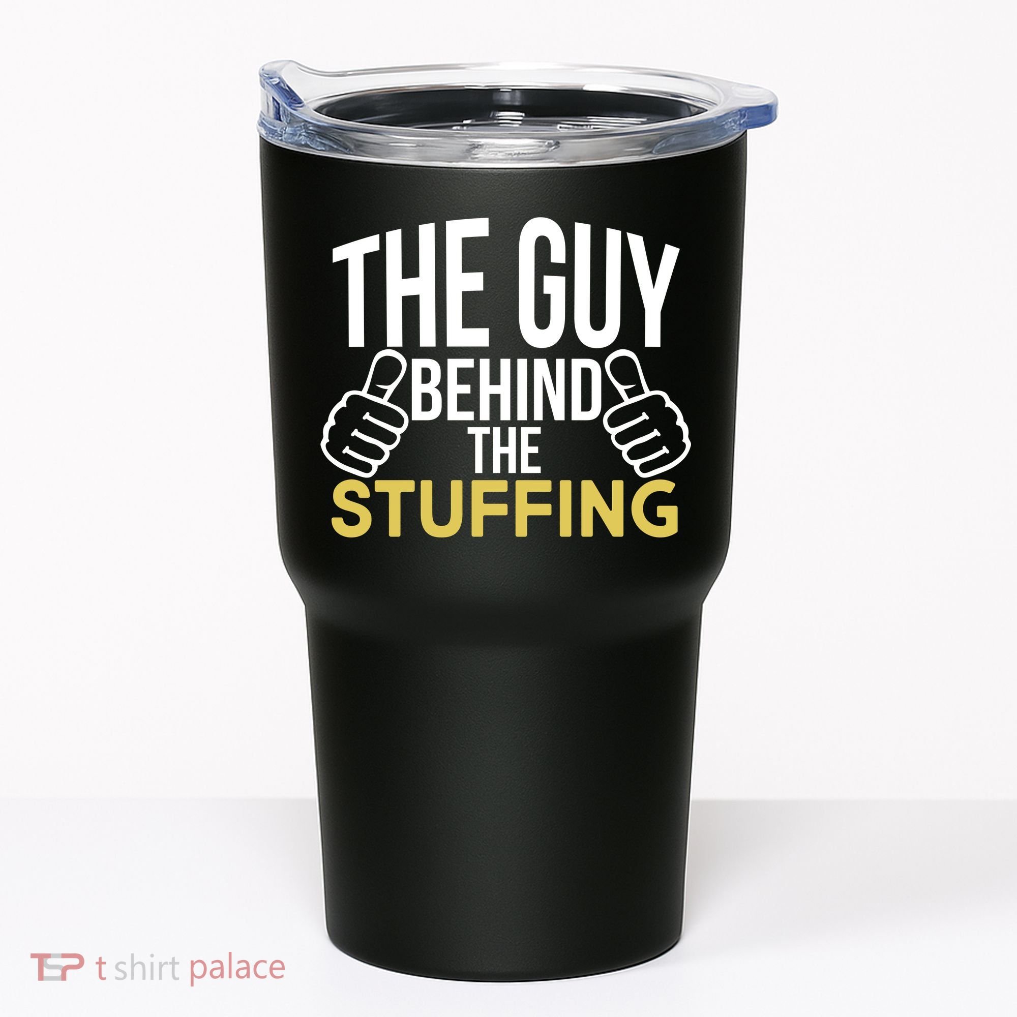 The Guy Behind The Stuffing Tumbler