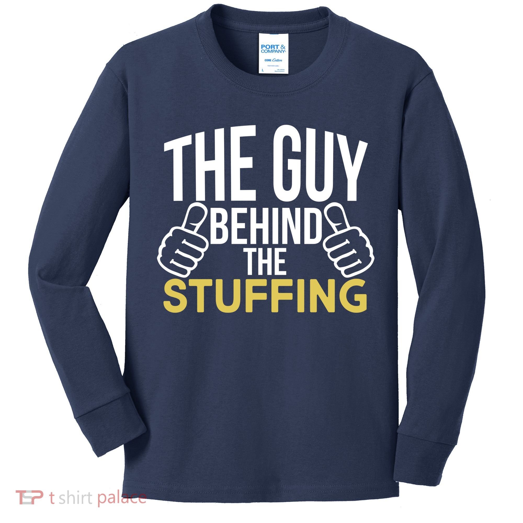 The Guy Behind The Stuffing Kids Long Sleeve Shirt