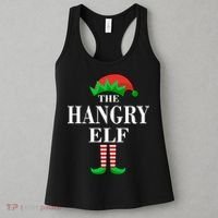 The Hangry Elf Funny Family Matching Christmas Women's Tank Top thumb 3