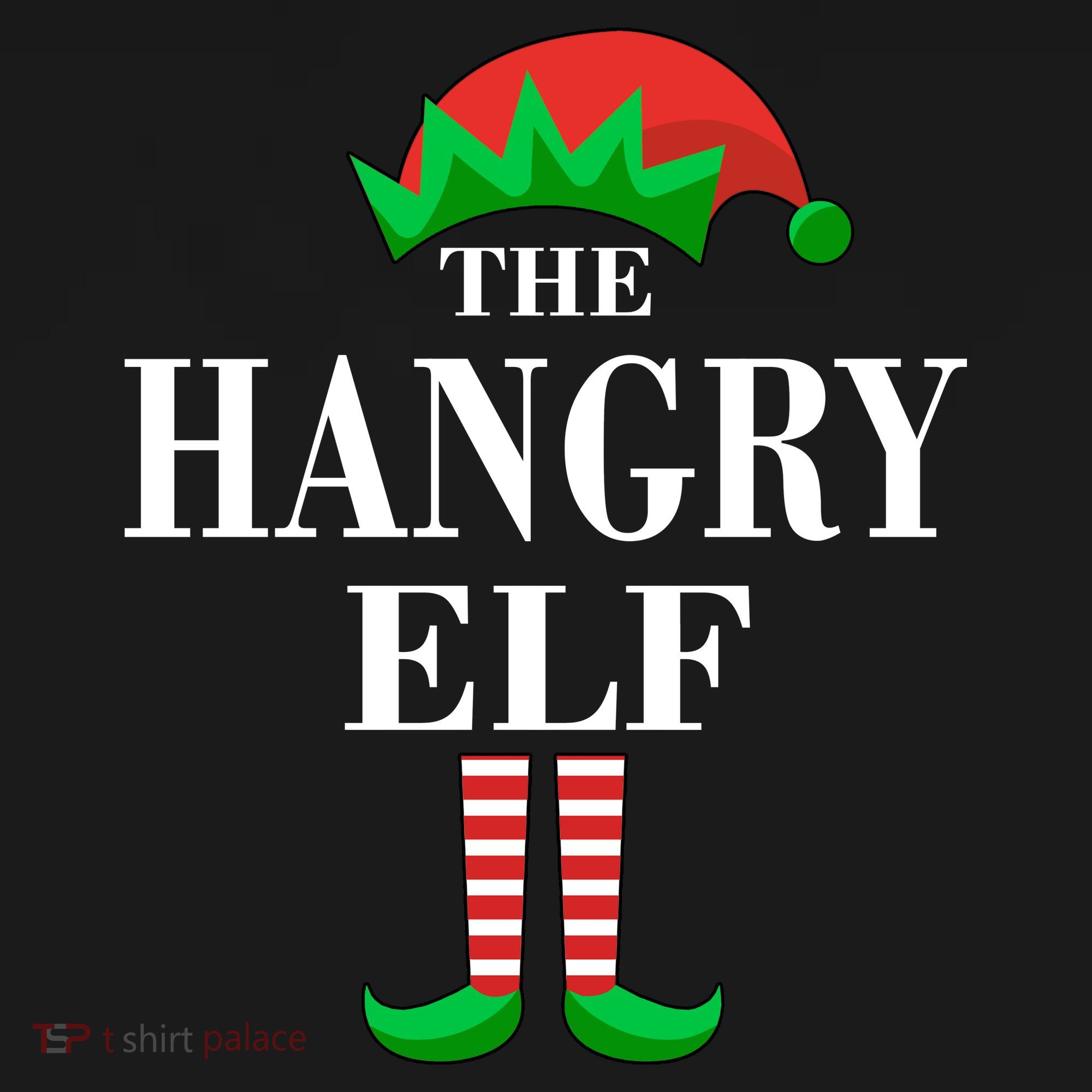 The Hangry Elf Funny Family Matching Christmas Women's Tank Top