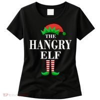 The Hangry Elf Funny Family Matching Christmas Women's T-Shirt thumb 0