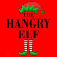 The Hangry Elf Funny Family Matching Christmas Santa Hat thumb 1