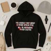The Hardest Part About The Zombie Apocalypse Hoodie thumb 3