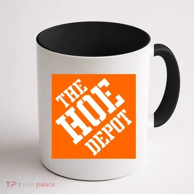 The Hoe Depot Coffee Mug back