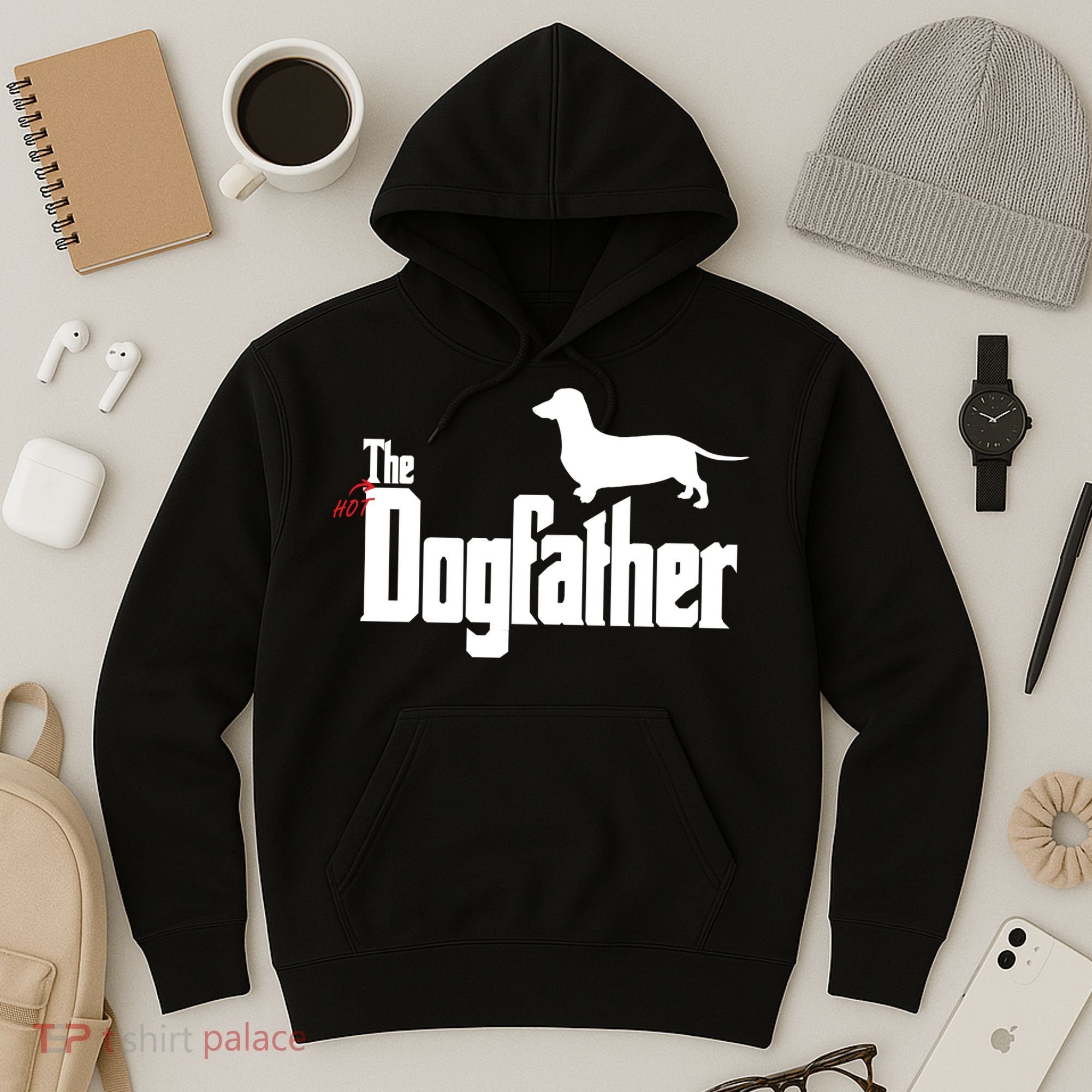 The Hot Dog DogFather Hoodie