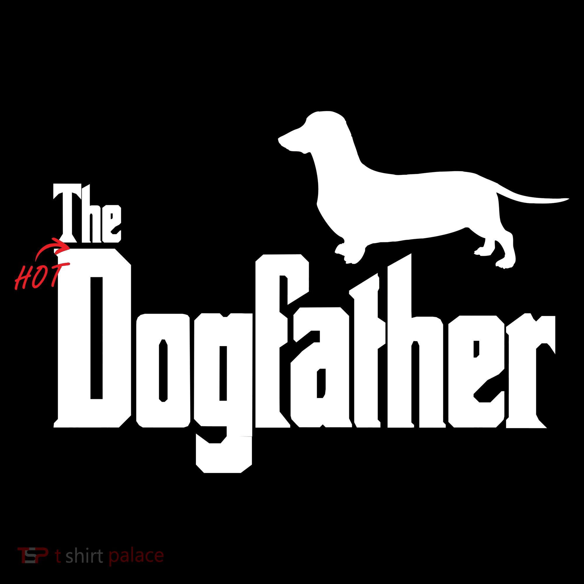 The Hot Dog DogFather Mousepad