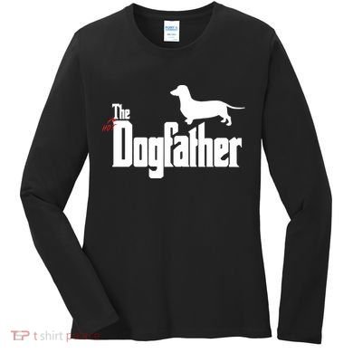 The Hot Dog DogFather Women's Long Sleeve Shirt