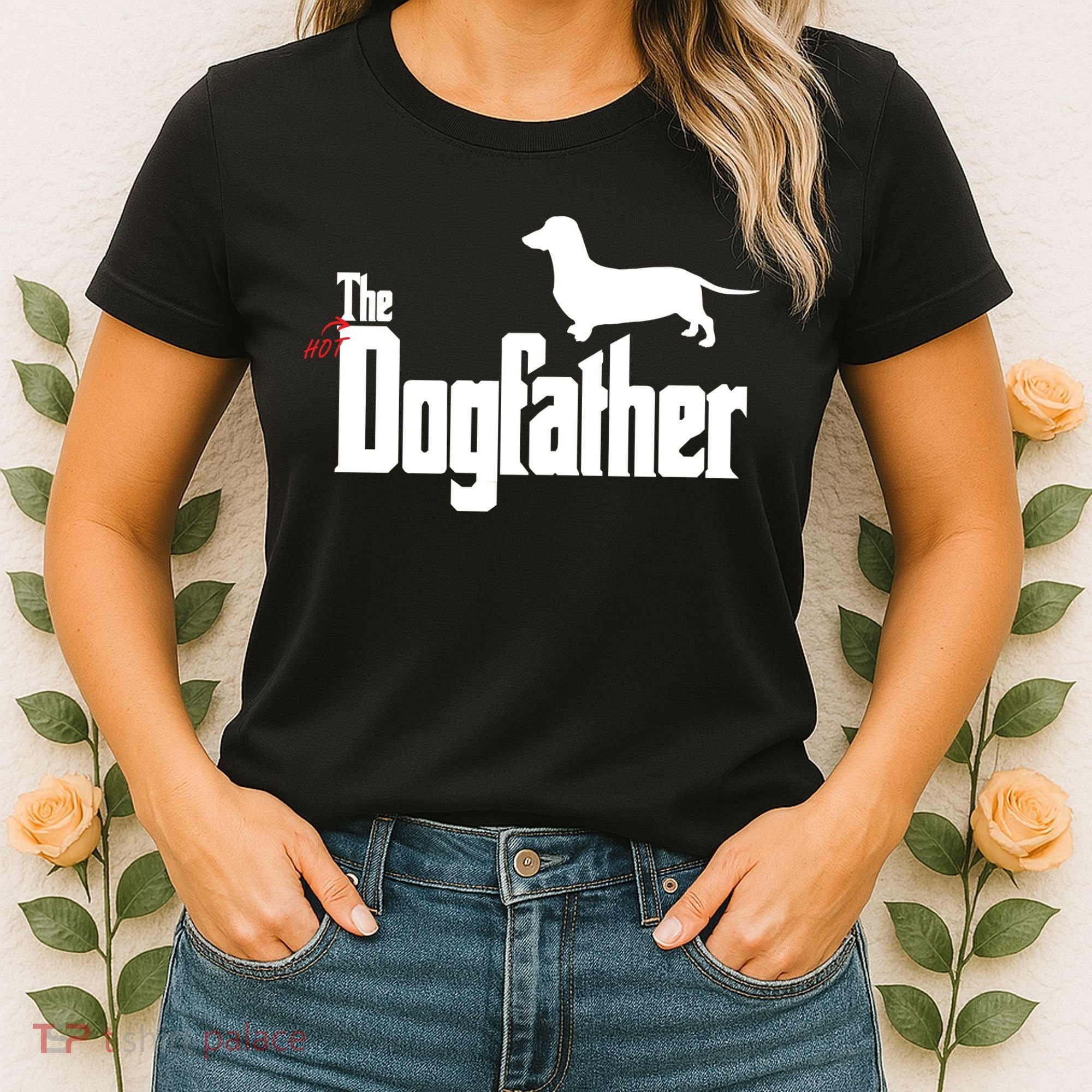 The Hot Dog DogFather Women's T-Shirt