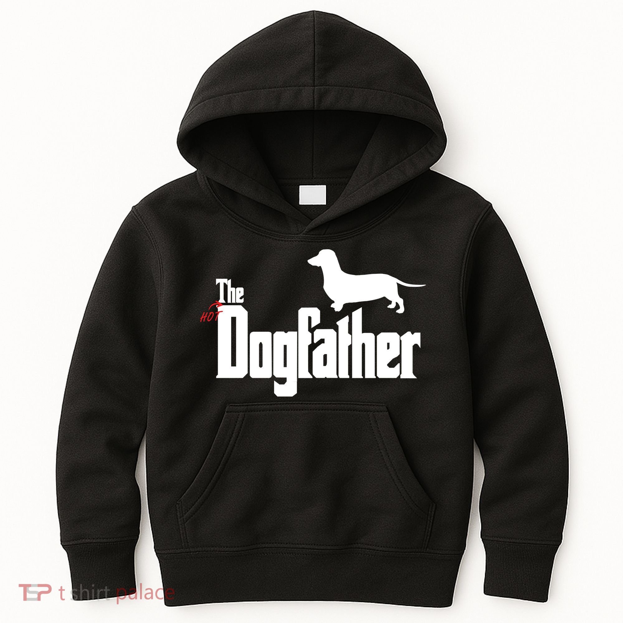 The Hot Dog DogFather Kids Hoodie