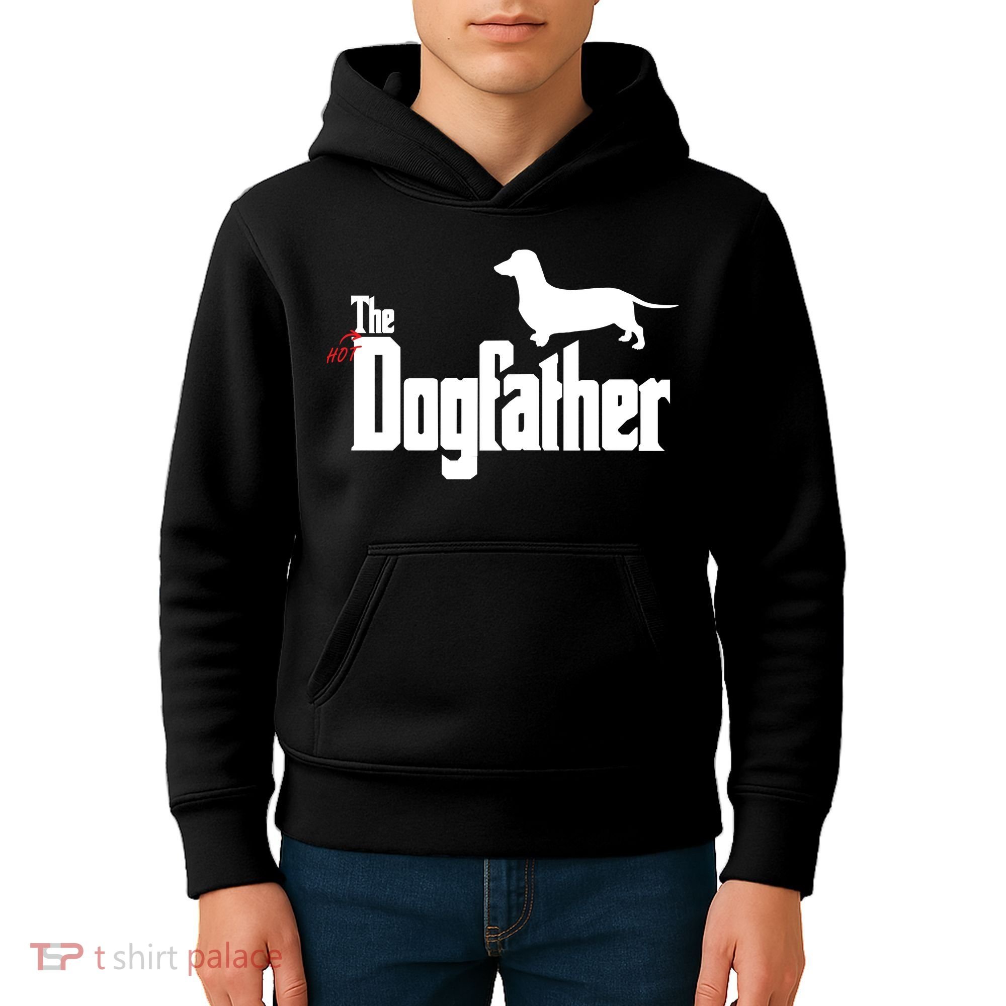 The Hot Dog DogFather Kids Hoodie