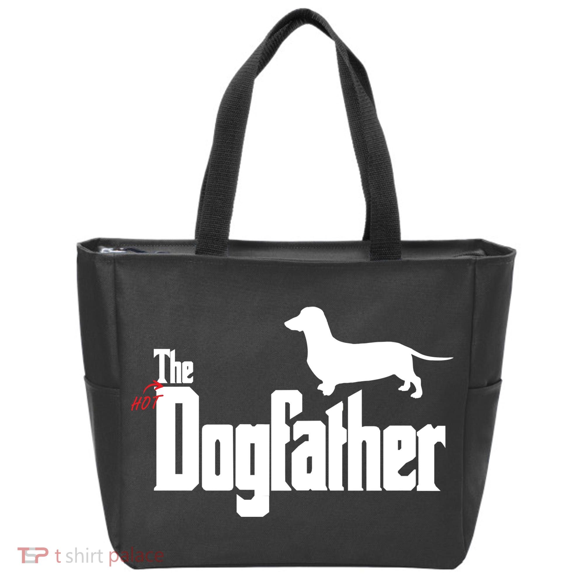 The Hot Dog DogFather Tote Bag