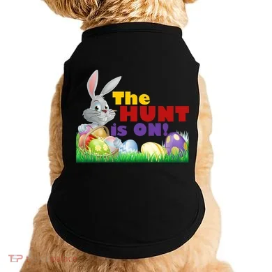 The Hunt is On! Easter Rabbit Egg Hunt Doggie Tank