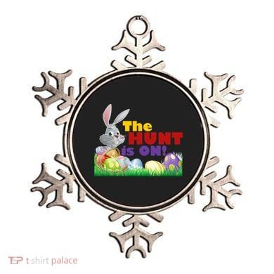 The Hunt is On! Easter Rabbit Egg Hunt Ornament