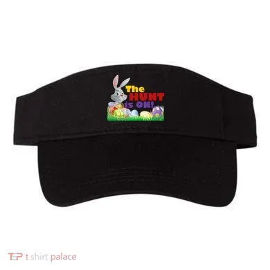 The Hunt is On! Easter Rabbit Egg Hunt Visor
