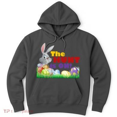 The Hunt is On! Easter Rabbit Egg Hunt Hoodie