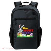 The Hunt is On! Easter Rabbit Egg Hunt Backpack thumb 0