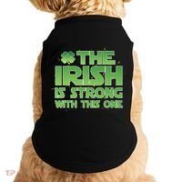 The Irish Is Strong With This One Doggie Tank thumb 0