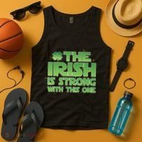 The Irish Is Strong With This One Tank Top thumb 4
