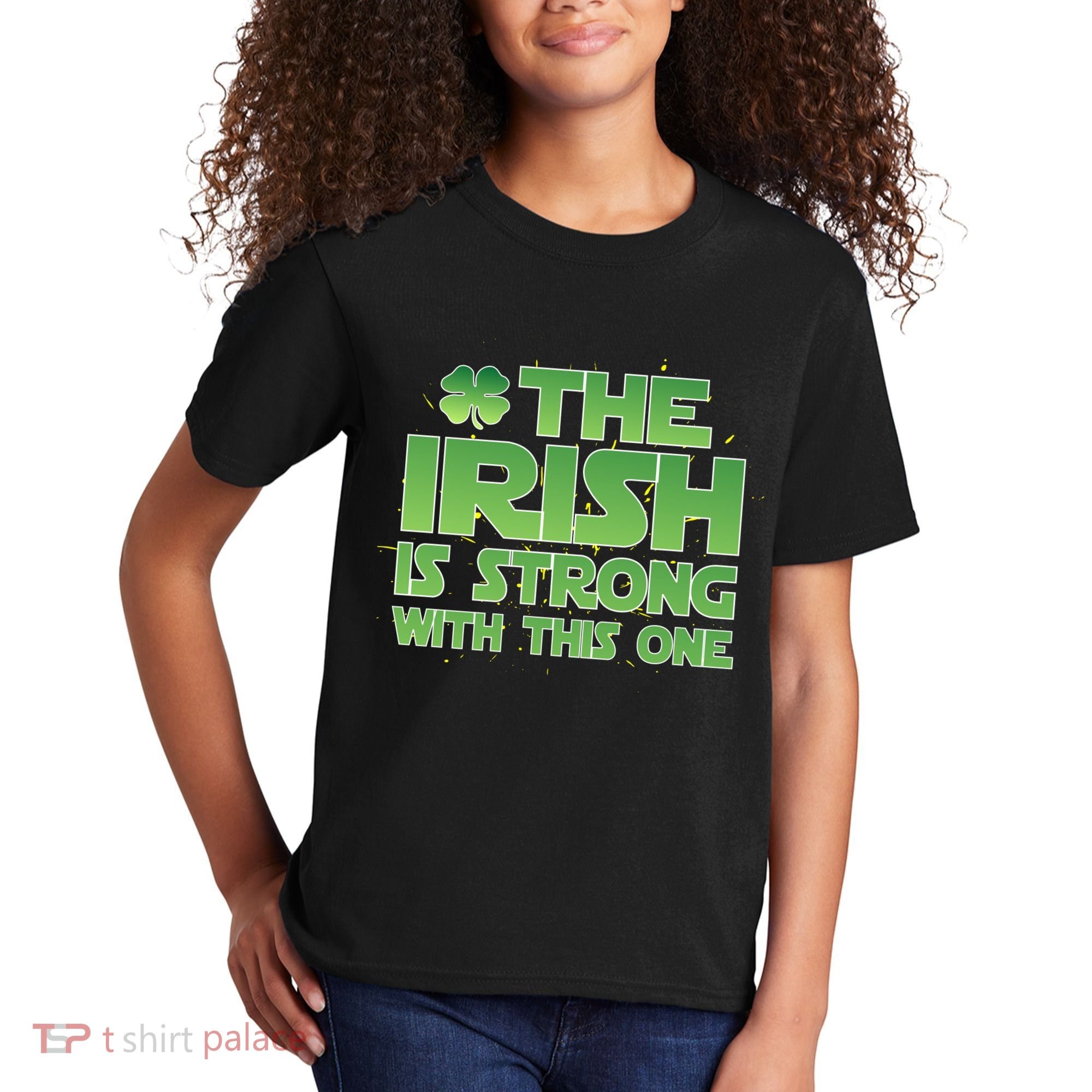 The Irish Is Strong With This One Kids T-Shirt