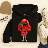 The King Elf Christmas Hoodie thumb 4