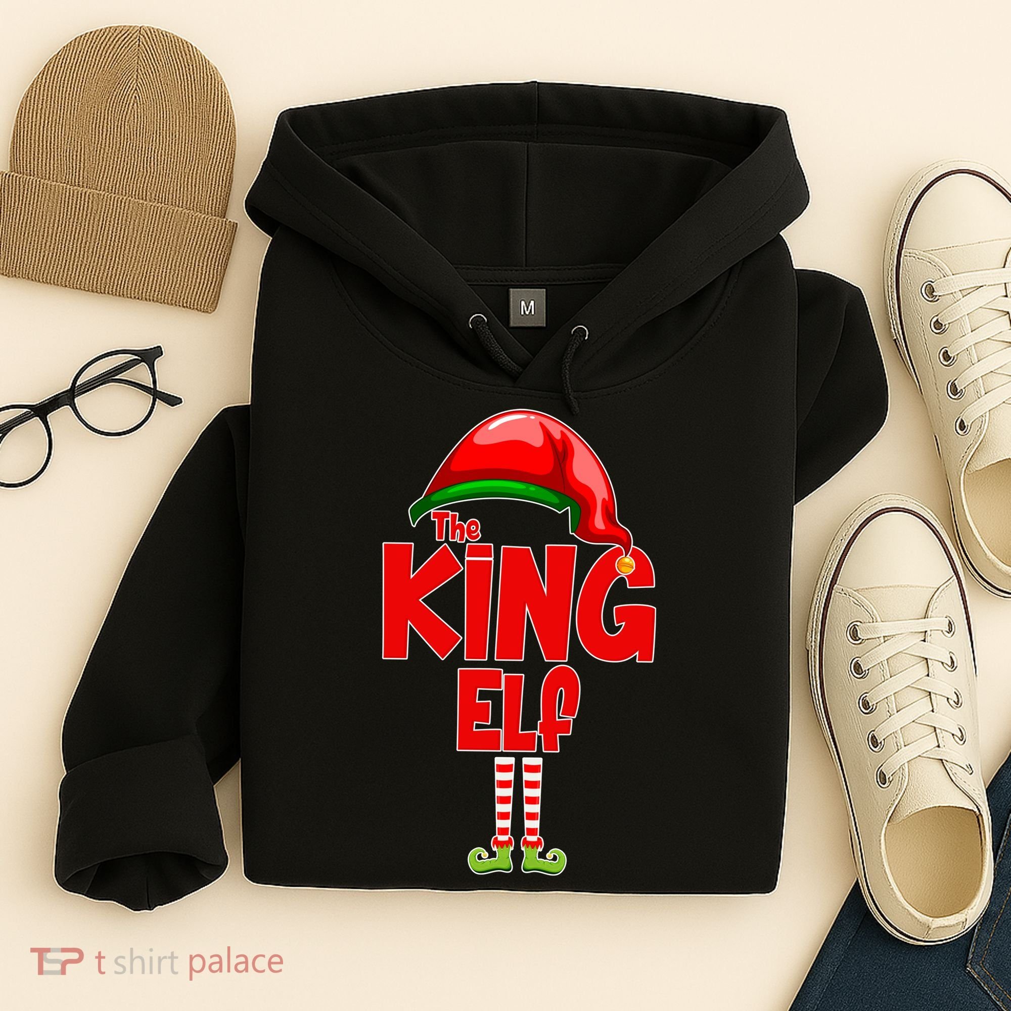 The King Elf Christmas Hoodie