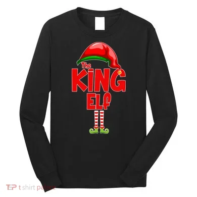 The King Elf Christmas Long Sleeve Shirt