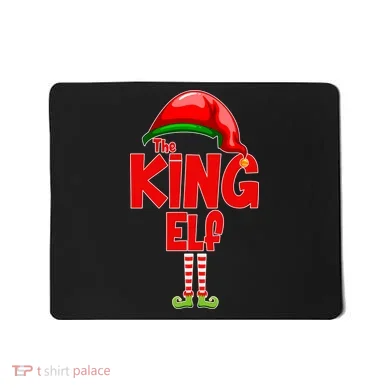 The King Elf Christmas Mousepad
