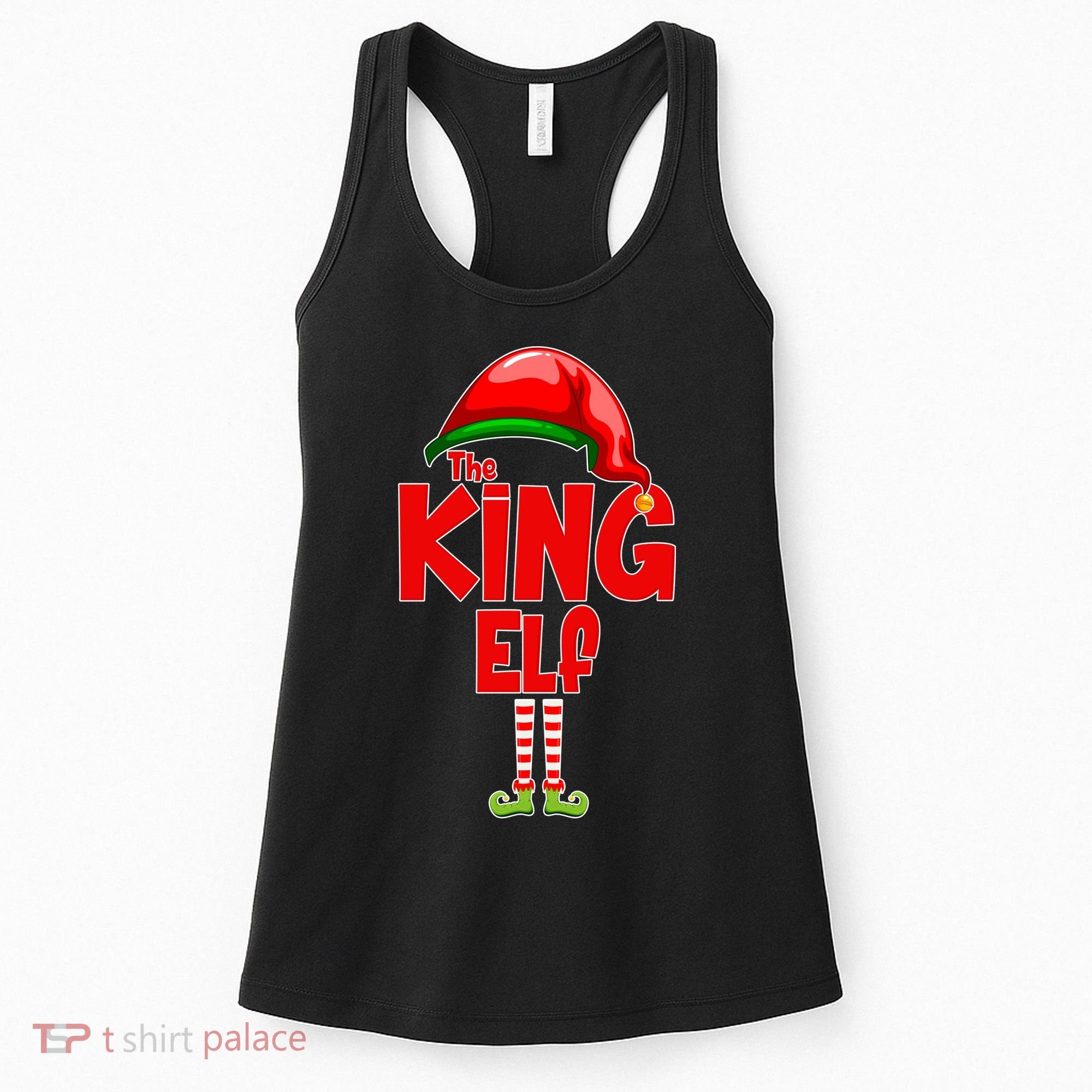 The King Elf Christmas Women's Tank Top