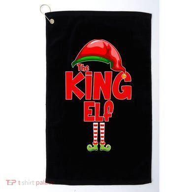 The King Elf Christmas Golf Towel