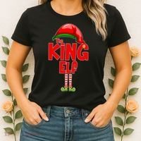 The King Elf Christmas Women's T-Shirt thumb 2