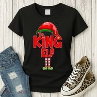 The King Elf Christmas Women's T-Shirt thumb 3