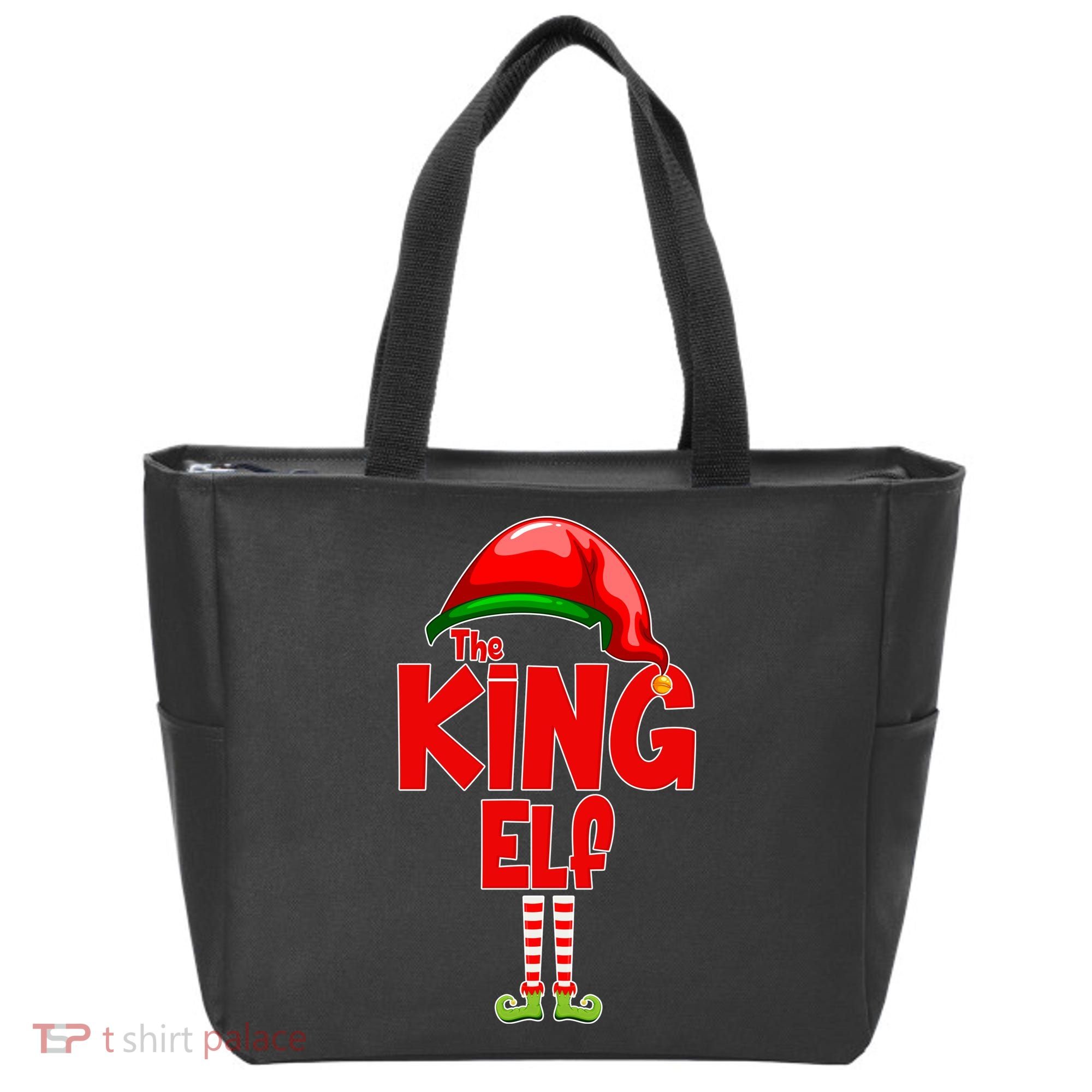 The King Elf Christmas Tote Bag
