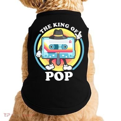 The King of Pop Retro Cassette Tape Doggie Tank