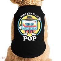 The King of Pop Retro Cassette Tape Doggie Tank thumb 0