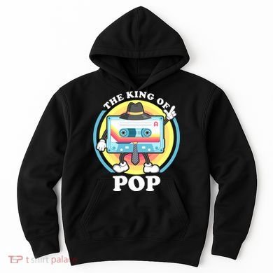 The King of Pop Retro Cassette Tape Hoodie