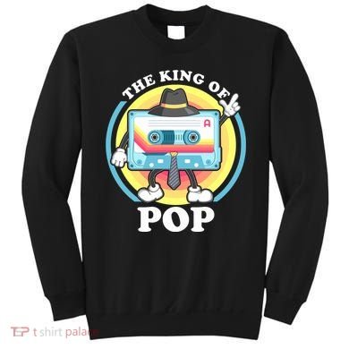 The King of Pop Retro Cassette Tape Sweatshirt