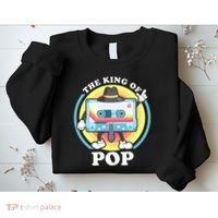 The King of Pop Retro Cassette Tape Sweatshirt thumb 2