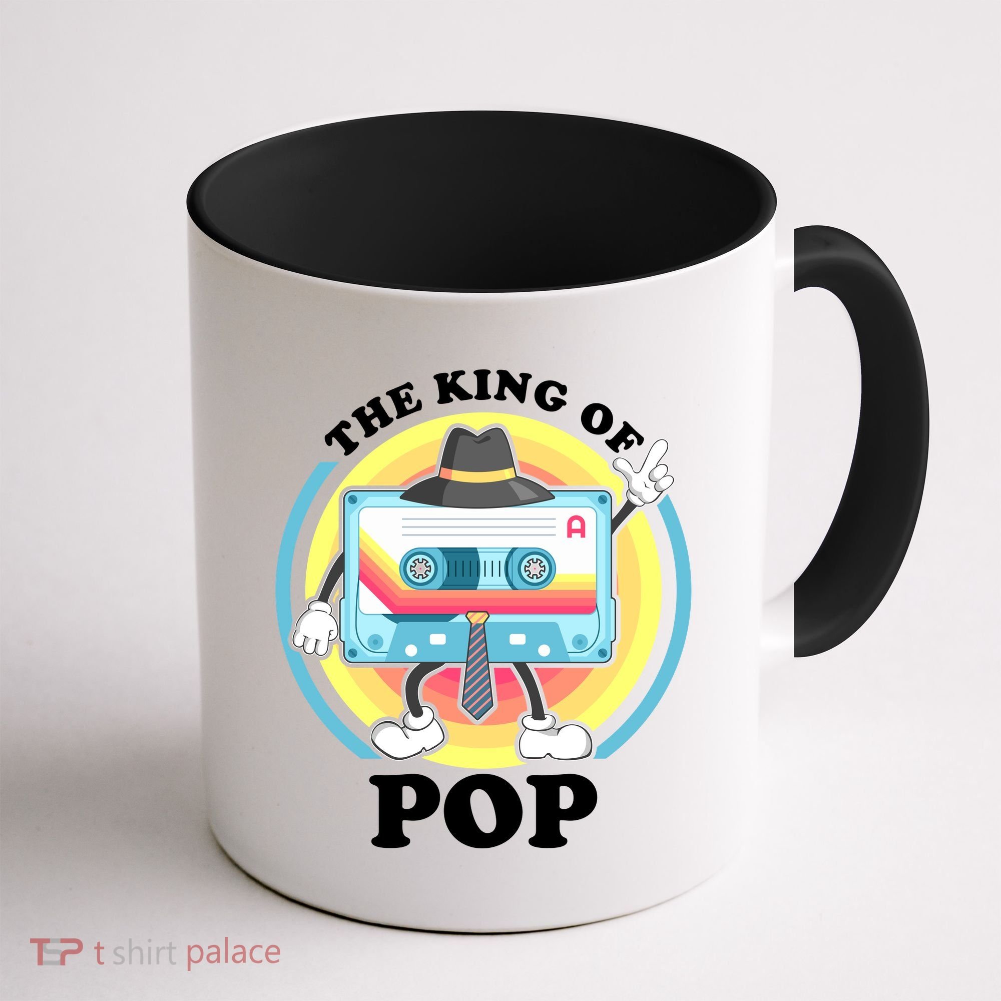 The King of Pop Retro Cassette Tape Coffee Mug