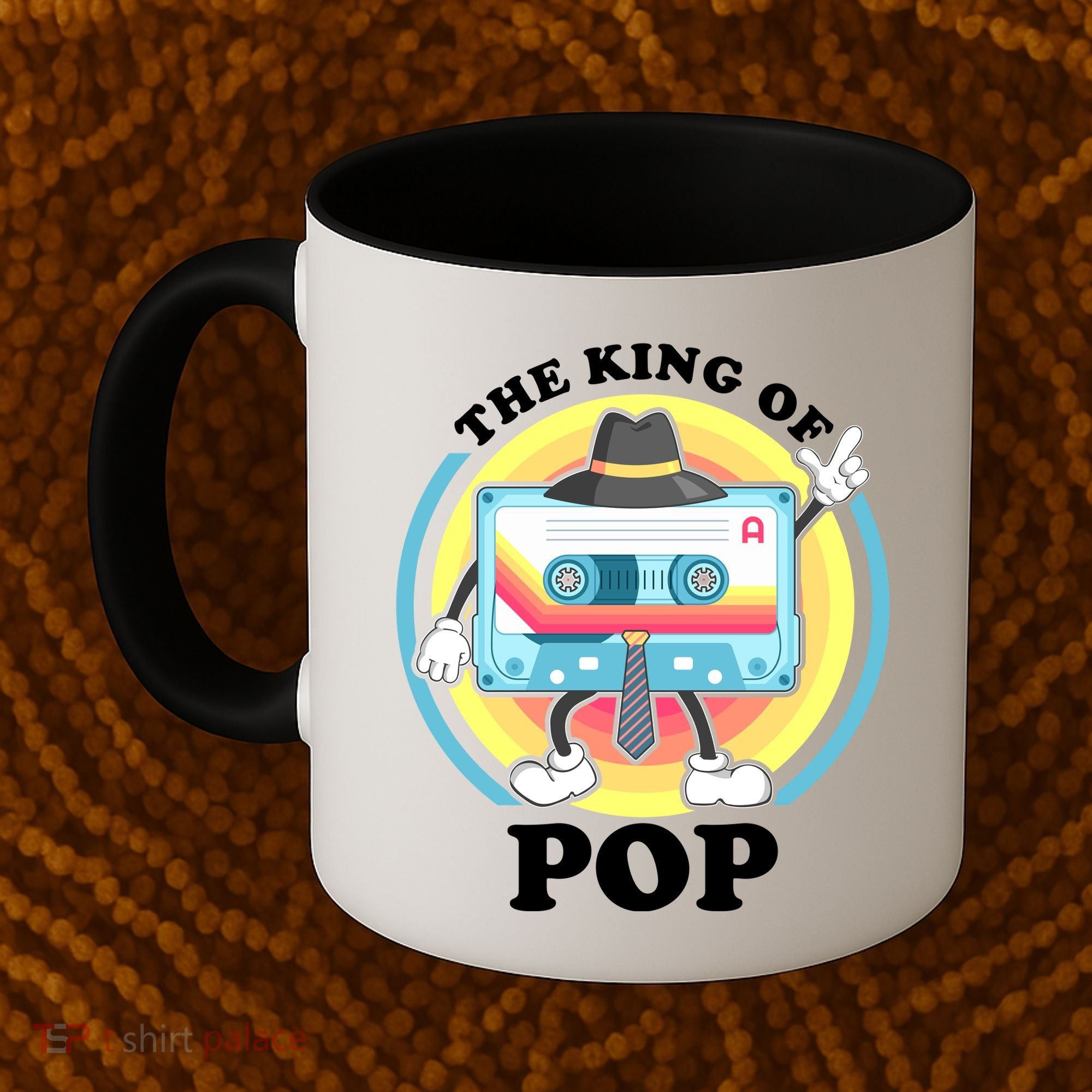 The King of Pop Retro Cassette Tape Coffee Mug