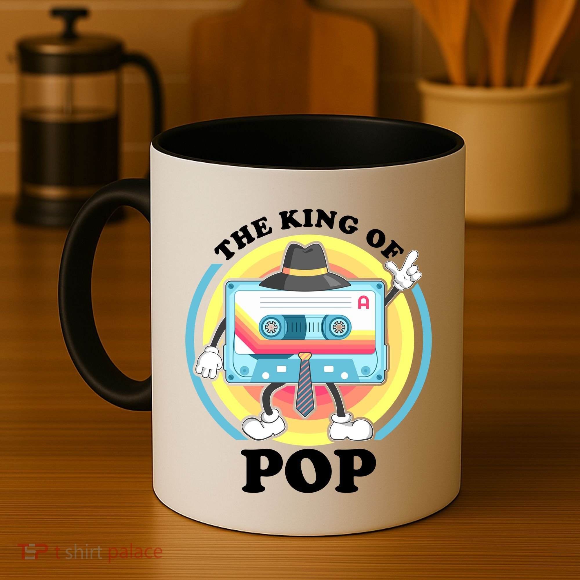 The King of Pop Retro Cassette Tape Coffee Mug