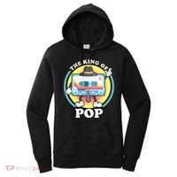 The King of Pop Retro Cassette Tape Women's Hoodie thumb 0