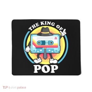 The King of Pop Retro Cassette Tape Mousepad