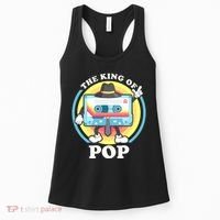 The King of Pop Retro Cassette Tape Women's Tank Top thumb 0