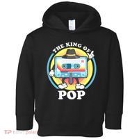 The King of Pop Retro Cassette Tape Toddler Hoodie thumb 0