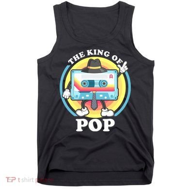 The King of Pop Retro Cassette Tape Tank Top