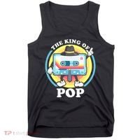 The King of Pop Retro Cassette Tape Tank Top thumb 0