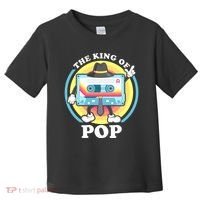 The King of Pop Retro Cassette Tape Toddler T-Shirt thumb 0