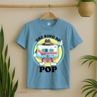 The King of Pop Retro Cassette Tape T-Shirt thumb 2