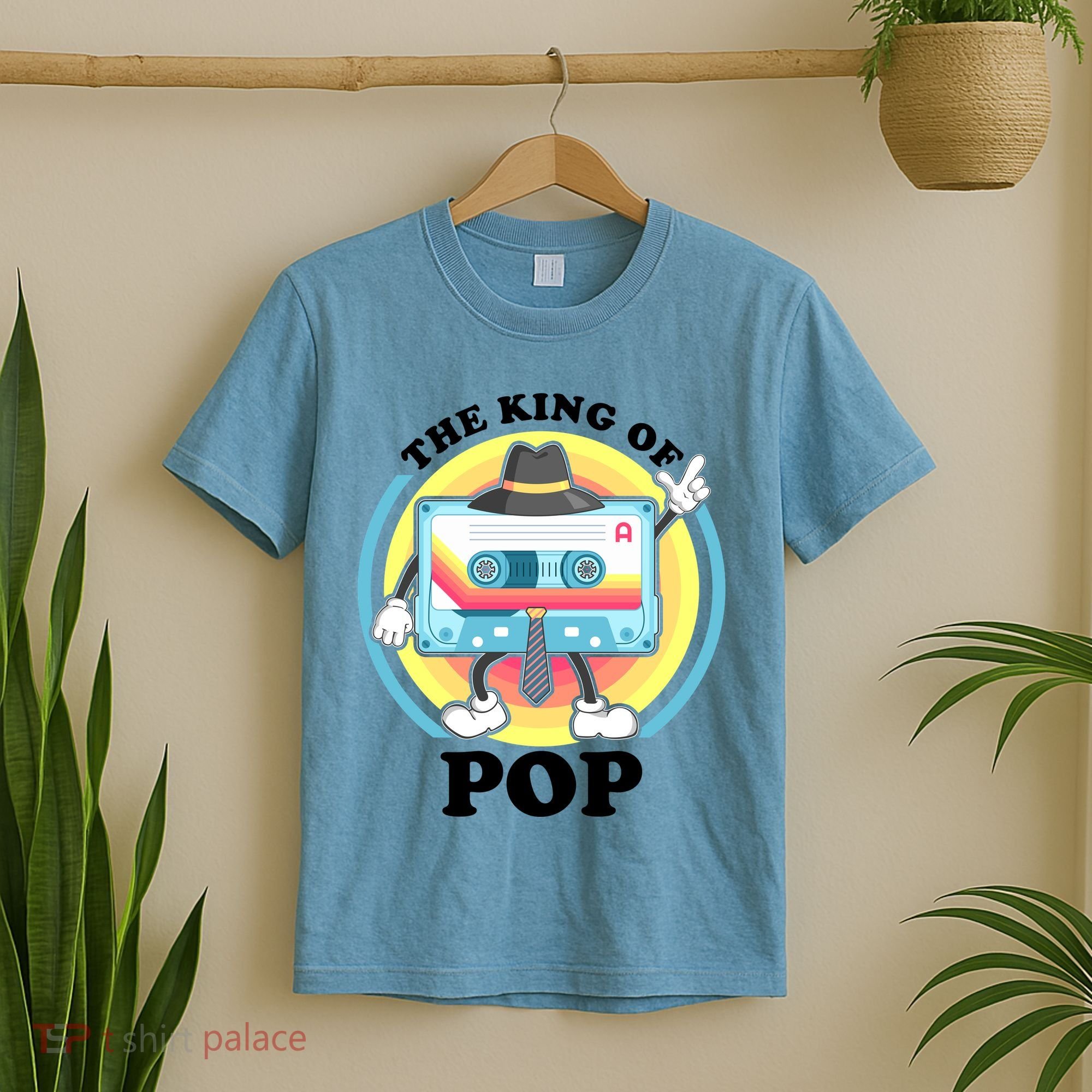 The King of Pop Retro Cassette Tape T-Shirt