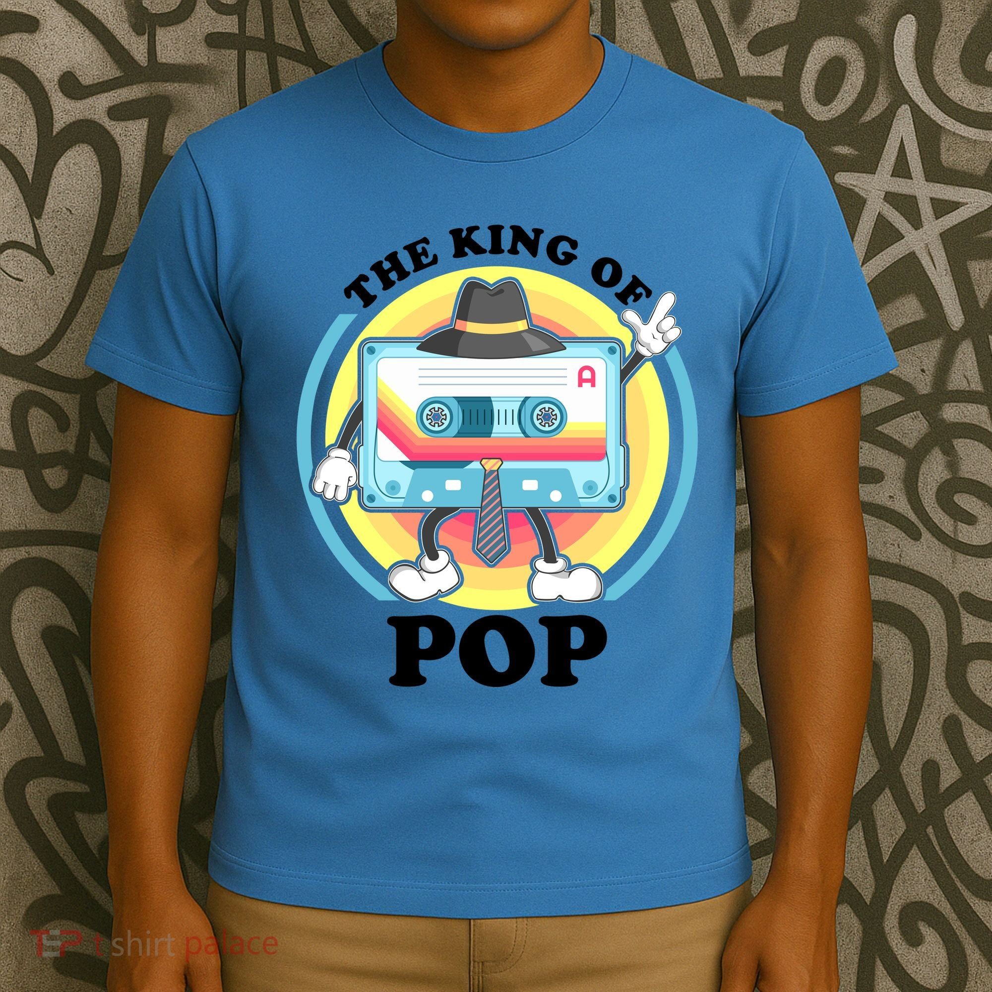 The King of Pop Retro Cassette Tape T-Shirt